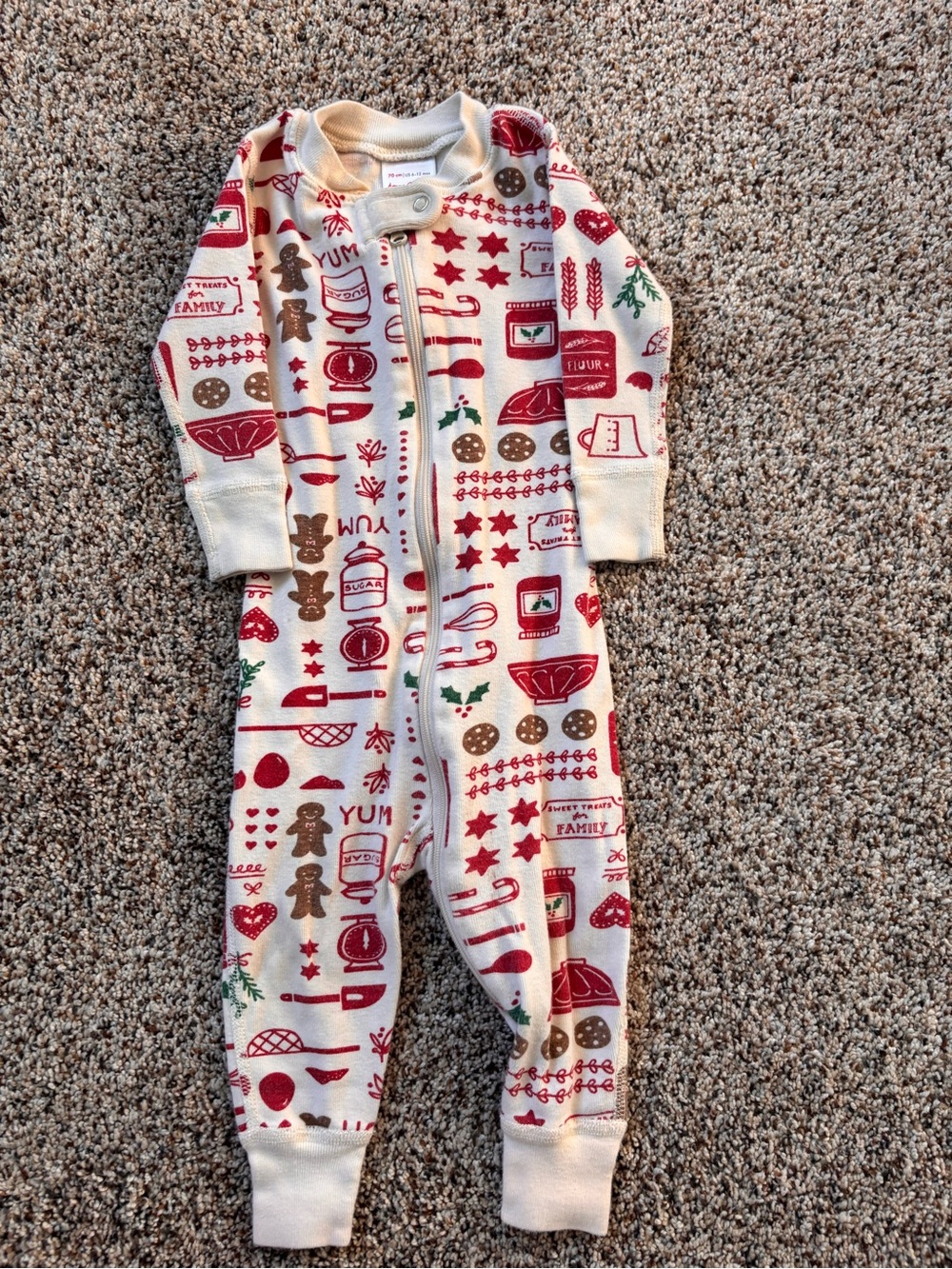Hanna Andersson Christmas Footie